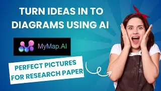 Turn ideas in to diagrams using AI Tool | Mymap AI| Mindmap |Flowchart | Pictures for Research paper