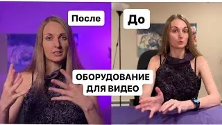 Оборудование для записи видео на Ютуб и для коротких разговорных видео Шортс, Рилс. Свет и звук