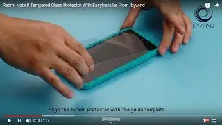 Redmi Note 8 / Redmi Note 8 (2021) Tempered Glass Protector With Easyinstaller From Ibywind