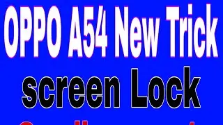 Oppo A54 (CPH2239) Hard Reset/Remove Phone Lock Gmail || Unlock Pin/Pattern/Password 100% Working