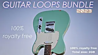 Guitar Loops sample Bundle  - Guitar Loop Kit / Sample Pack 2023