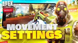 The BEST MOVEMENT SETTINGS in Apex Legends Mobile (5k DAMAGE!)