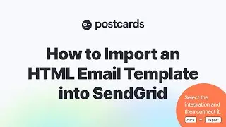 How to Import an HTML Email Template to SendGrid