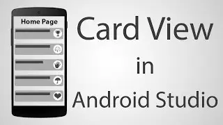 How to Make CardView in Android Studio Without Programming - Android Studio 2.2 Tutorial