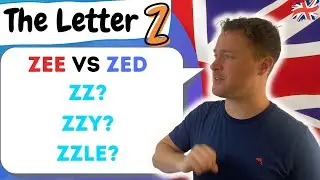 English Pronunciation  | The Letter Z