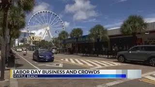 Myrtle Beach tourists take advantage of restaurant that stayed open for Labor Day