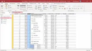 How to Sort the Data in a Table in MS Access - Office 365