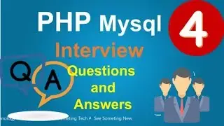 PHP mysql Interview Questions and Answers|| Part 3 || Engineering Portal