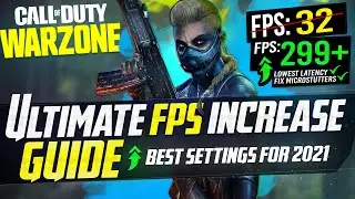 🔧 COD: WARZONE Dramatically increase performance / FPS with any setup! *Best Settings 2021* 🖱️🎮✔️