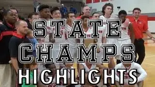 Canton vs. Walled Lake Western - 2016 Boys Basketball Highlights on STATE CHAMPS!