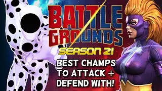 Best Champs For Attack + Defence | BG Season 21 Victory Track + Gladiators Circuit |Marvel Champions