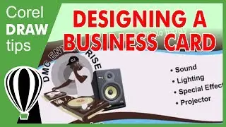 Designing Business cards in CorelDraw