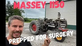 Unleashing the Power:  Starting Our Massey Ferguson 1150 Project!