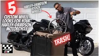 5 awesome Custom Motorcycle wheels for your Harley-Davidson Motorcycle!