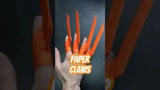 Easy origami wolverine claws tutorial