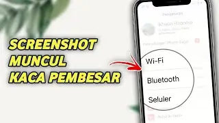 Screenshot Dengan Kaca Pembesar Di iPhone