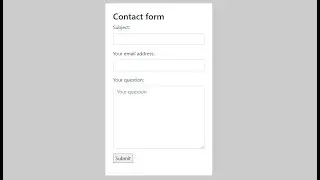 PHP Send an email through HTML (Contact) Form using PHPMailer