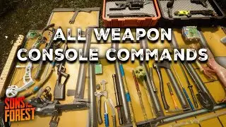 All 35 Weapons, Ranged & Melee Console Commands | Sons of the Forest