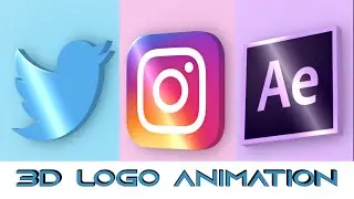 Creating 3D Logo Animation | After Effects | No Plugins