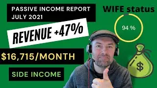 Online and Passive Income Report July 2021 -  AdSense, Website & Blog Earning Online Revenue