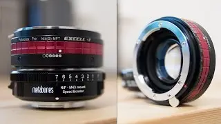 Fotodiox Excell+1 Unboxing Samples Overview & Metabones Comparison Speedbooster