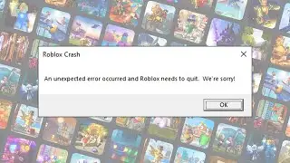 How to Fix Roblox Crashing Error