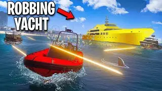 Robbing BILLIONAIRE Yacht in GTA!