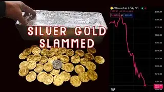 SILVER GOLD SLAMMED OVERNIGHT & COMEX OPEN