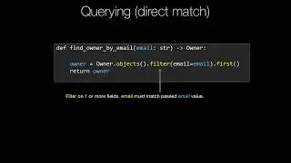 MongoDB and Python Quickstart (17/21): Concept: Queries