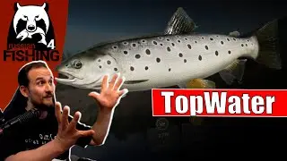 Russian Fishing 4 - Kuori - Sewan Forelle auf Topwater