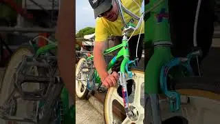 INSANE Old School BMX Build! 🤯☝️ Haro Freestyler BMX Built at Southsea Skatepark #bmx #bike #shorts