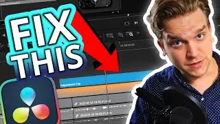 DaVinci Resolve Adjustment Clips are Broken. I Fixed them.
