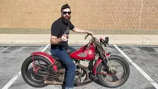 Greatest Harley Ever Made 1942 WLA Harley Davidson Junkyard find