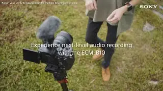 Sony | Why Mic | ECM-B10 Shotgun microphone