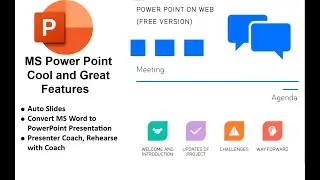 MS PowerPoint Best New Features, PowerPoint on Web (Free) with Advanced Features, Simple Tips