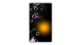 bubbles effect Tamplate video background | light effect | Kinemaster Template Black Screen Status