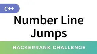 HackerRank Solution: Number Line Jumps in C++ (Kangaroo problem)