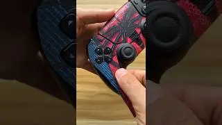 Spider-Man 2 Skin for PS5 DualSense Controller #gaming #ps5 #ps5controller #spiderman #shorts