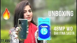 Tecno Camon 15 Unboxing - Budget Phone ka Badshah