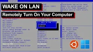 Wake On Lan - Remotely Turn On Your Computer