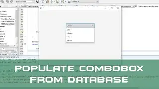 JavaFX Tutorial - How to populate items in ComboBox from Database