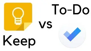 Google Keep vs. Microsoft To-Do