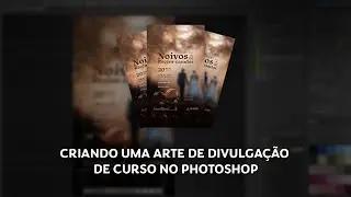 Criando uma arte de divulgação de curso no Photoshop