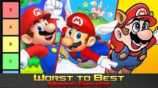 Worst to Best: Mario Games (Tier List)