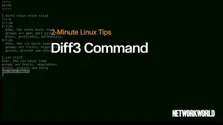 How to use the diff3 command