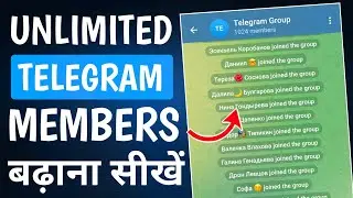 How to increase telegram channel members | Telegram par members kaise badhaye | Telegram members