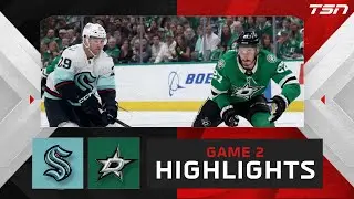 HIGHLIGHTS: Game 2 - Seattle Kraken vs. Dallas Stars