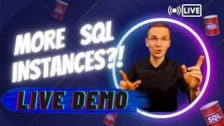 🛢 LIVE CODING: How to Install a new SQL Server INSTANCE 🤯 Q&A: 2-minute SQL