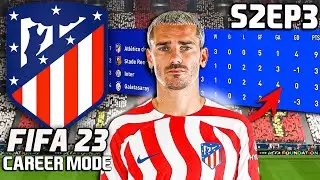 BOOKING OUR PLACE IN THE NEXT ROUND OF THE CHAMPIONS LEAGUE  -FIFA 23 ATLETICO MADRID CAREER MODE S2