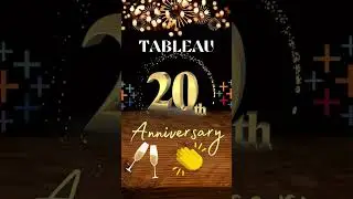 Celebrating 20 years of Tableau 